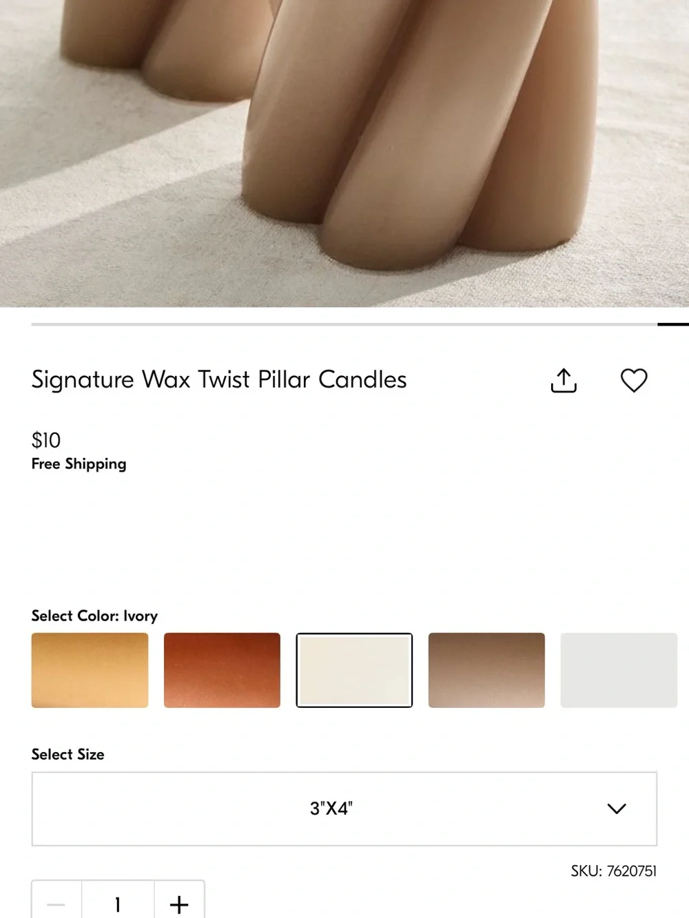 west elm candle & glass candle holder NWT